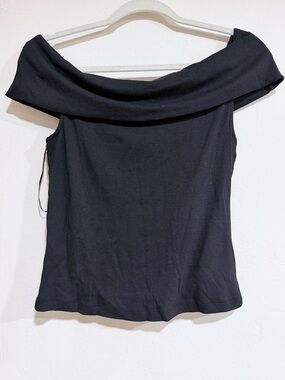 Express Black Off-Shoulder Camisole